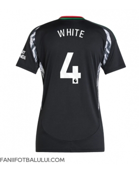 Arsenal Ben White #4 Tricou Fotbal Replică 2024-25 Femei Deplasare